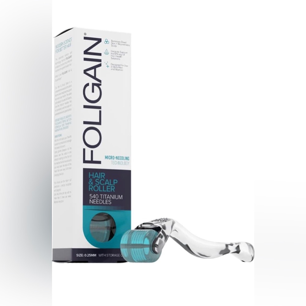 Foligain Hair & Scalp Titanium Needle Roller